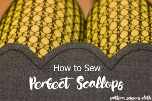 How to Sew Perfect Scallops