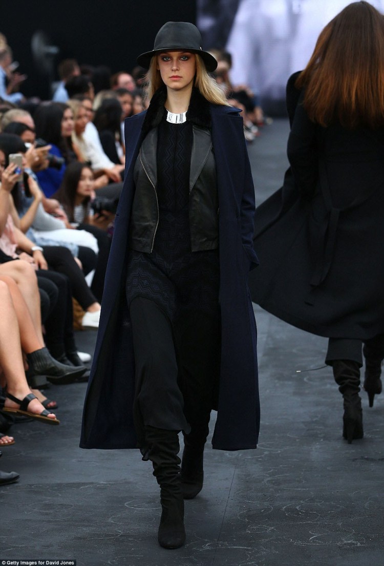 pintuck-coat-and-jacquard-chiffon-dress