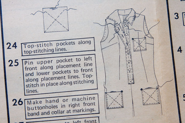 pocket sewing instructions