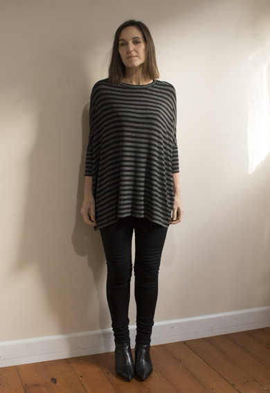 charcoal stripe top 5