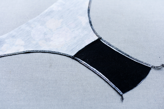 pattern scissors cloth lining