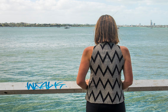 top back cut-away armhole