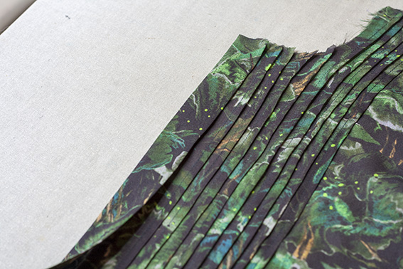 Sewing Front Band on DP Studio Le 604 Shirt