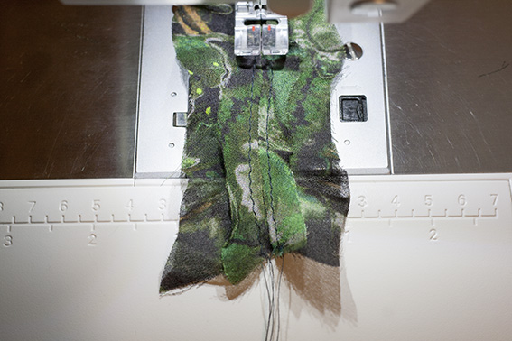 Sewing Ruffles on DP Studio Le 604 Shirt