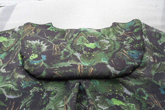 Sewing the Back Yoke DP Studio Le 604 Shirt