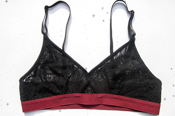 Barrett Bralette by Pattern Scissors Cloth