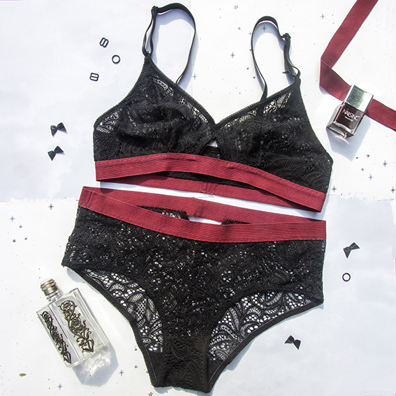 Barrett Bralette by Pattern Scissors Cloth