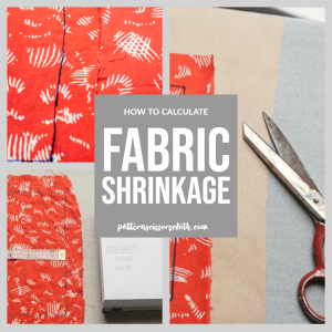 How To Calculate Fabric Shrinkage